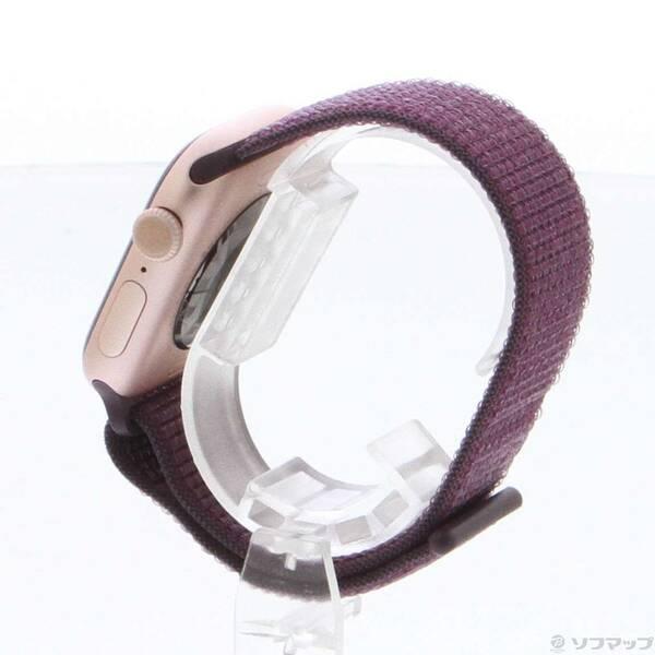 〔中古〕Apple(アップル) Apple Watch Series 10 GPS 42mm ローズゴールドアルミニウムケース プラムスポーツループ〔348-ud〕 |  | 01