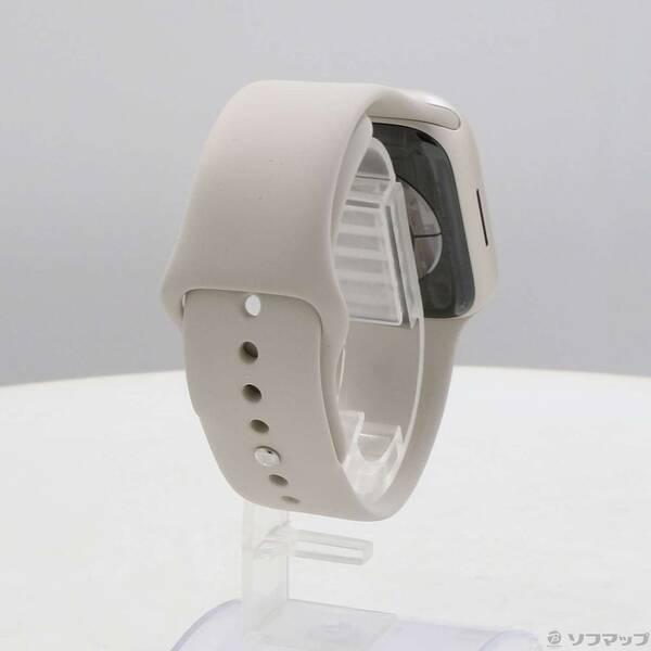 〔中古〕Apple(アップル) Apple Watch Series 9 GPS 45mm スターライトアルミニウムケース スターライトスポーツバンド〔348-ud〕 |  | 02