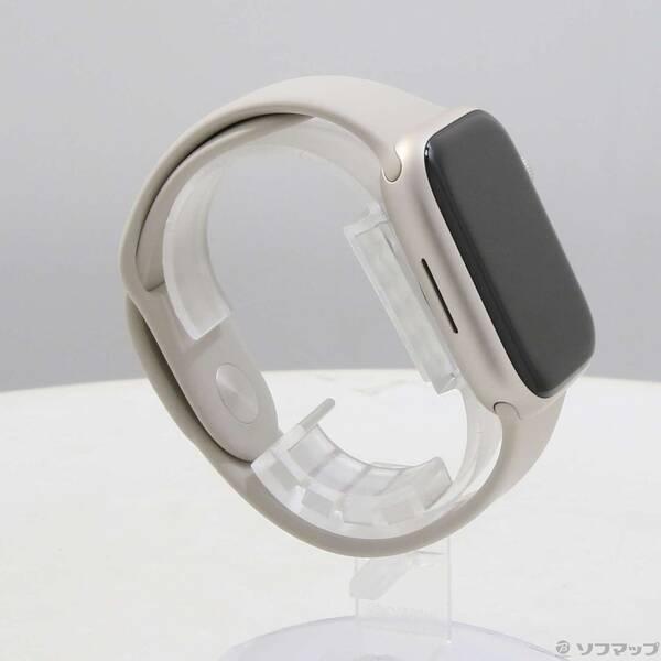 〔中古〕Apple(アップル) Apple Watch Series 9 GPS 45mm スターライトアルミニウムケース スターライトスポーツバンド〔348-ud〕 |  | 03