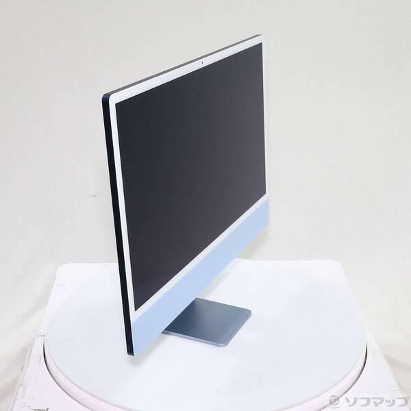 〔中古〕Apple(アップル) iMac 24-inch Mid-2021 MJV93J／A Apple M1 8コアCPU_7コアGPU 8GB SSD256GB ブルー 〔15.7 Sequoia〕〔377-ud〕 |  | 03