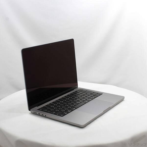 〔中古〕MacBook Pro 14.2-inch Late-2021 MKGP3J／A Apple M1 Pro 8コアCPU_14コアGPU 16GB SSD512GB スペースグレイ 〔15.3 Sequoia〕〔377-ud〕 |  | 03