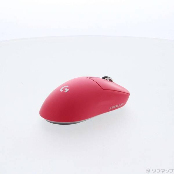 〔中古〕logicool(ロジクール) Logicool PRO X SUPERLIGHT Wireless Gaming Mouse マゼンタ G-PPD-003WL-MG〔377-ud〕 |  | 02