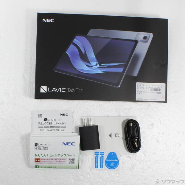 〔中古〕NEC(エヌイーシー) LAVIE Tab T11 T1175／JAS 256GB ルナグレー PC-T1175JAS Wi-Fi〔262-ud〕 |  | 04