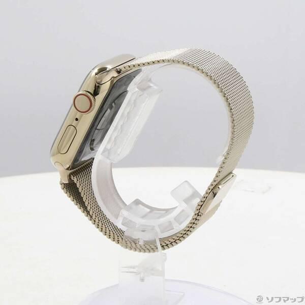 〔中古〕〔展示品〕 Apple Watch Series 9 GPS + Cellular 41mm ゴールドステンレススチールケース ゴールドステンレススチールミラネーゼループ〔377-ud〕 |  | 01