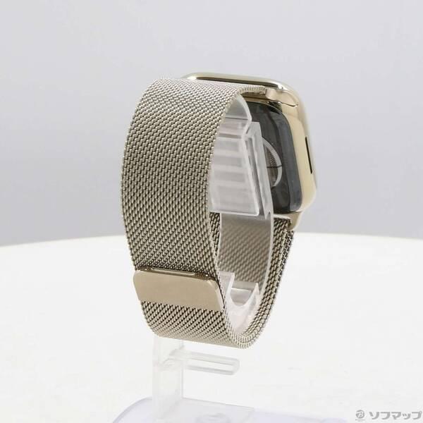 〔中古〕〔展示品〕 Apple Watch Series 9 GPS + Cellular 41mm ゴールドステンレススチールケース ゴールドステンレススチールミラネーゼループ〔377-ud〕 |  | 02
