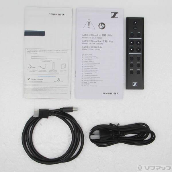 〔中古〕SENNHEISER(ゼンハイザー) AMBEO Soundbar Plus ブラック SB02M-Black-JP〔198-ud〕 |  | 04