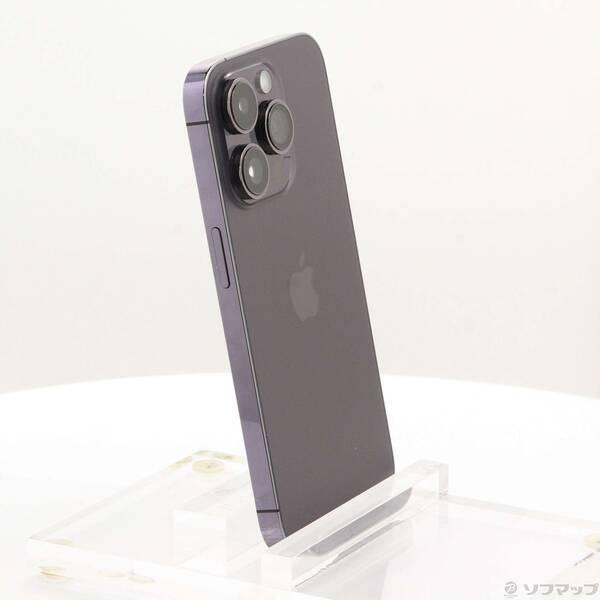 〔中古〕Apple(アップル) iPhone14 Pro 128GB ディープパープル MQ0F3J／A SIMフリー〔377-ud〕 |  | 03