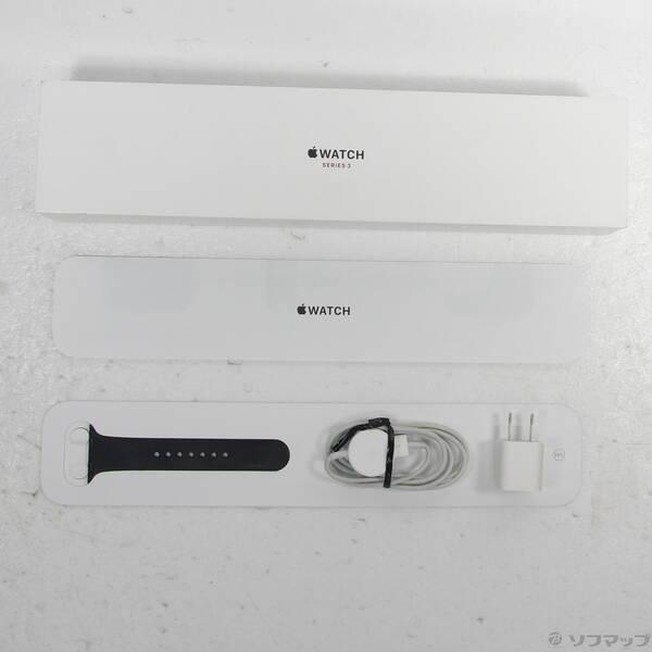 〔中古〕Apple(アップル) Apple Watch Series 3 GPS + Cellular 42mm スペースグレイアルミニウムケース ブラックスポーツバンド〔198-ud〕 |  | 04
