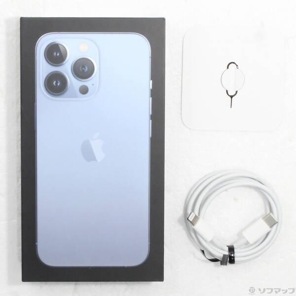 中古〕Apple(アップル) iPhone13 Pro 256GB シエラブルー MLUU3J／A