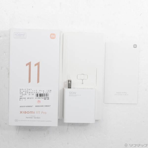〔中古〕Xiaomi(シャオミ) Xiaomi 11T Pro 128GB メテオライトグレー 2107113SR SIMフリー〔198-ud〕 |  | 04