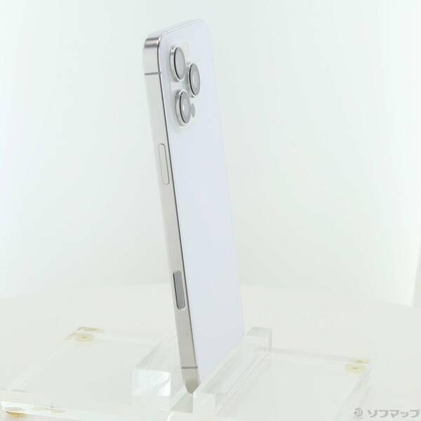 〔中古〕Apple(アップル) iPhone16 Pro Max 512GB ホワイトチタニウム MYWM3J／A SIMフリー〔344-ud〕 |  | 03