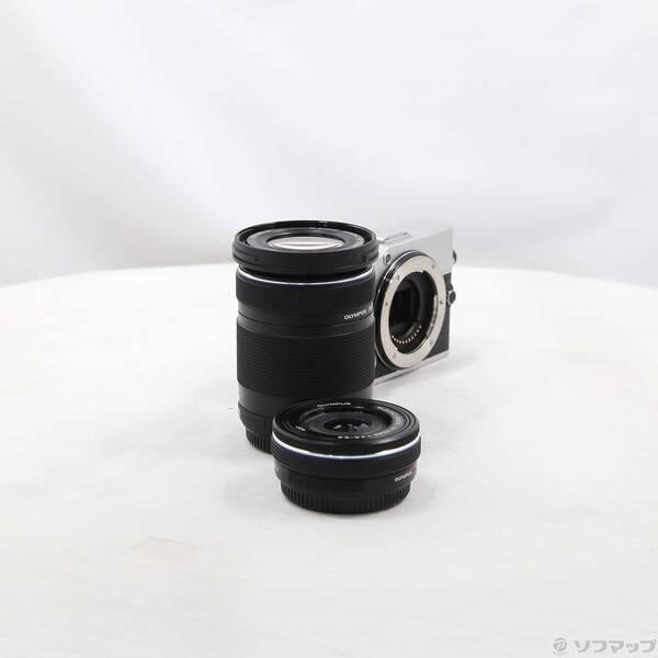〔中古〕OLYMPUS(オリンパス) OLYMPUS PEN E-P7 EZダブルズームキット シルバー〔305-ud〕 |  | 03