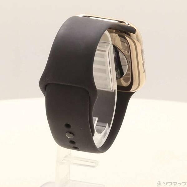 〔中古〕Apple(アップル) Apple Watch Series 10 GPS + Cellular 46mm ゴールドチタニウムケース ブラックスポーツバンド〔344-ud〕 |  | 02