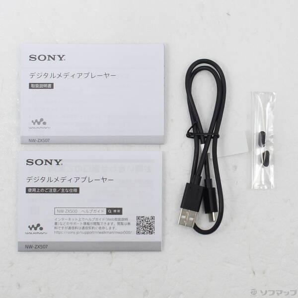 〔中古〕SONY(ソニー) WALKMAN ZX500シリーズ メモリ64GB ブラック NW-ZX507 B〔348-ud〕 |  | 04