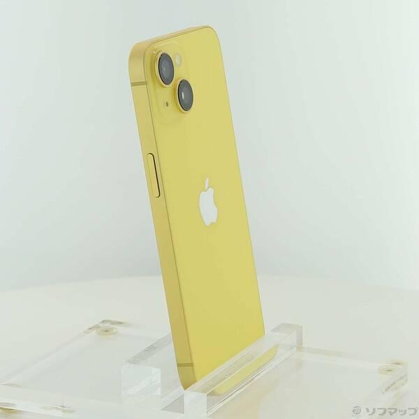 中古〕Apple(アップル) iPhone14 128GB イエロー MR3Q3J／A SIMフリー