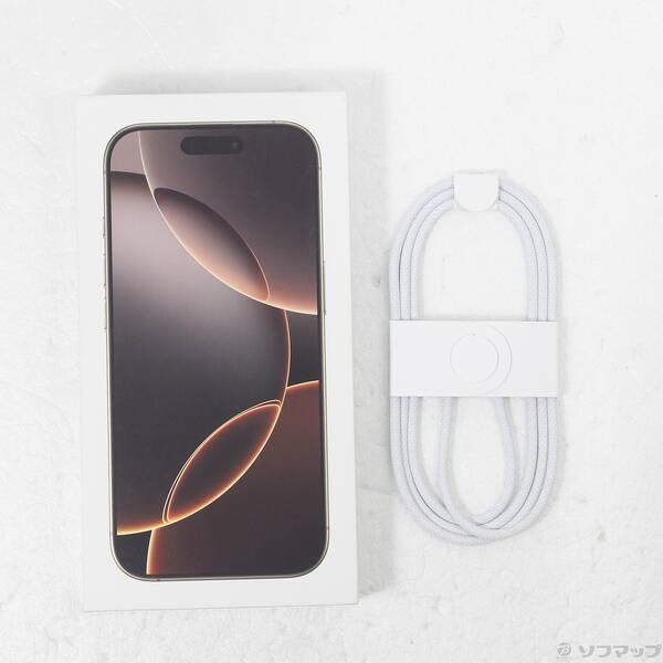 〔中古〕Apple(アップル) iPhone16 Pro 128GB デザートチタニウム MYMX3J／A SIMフリー〔262-ud〕 |  | 04