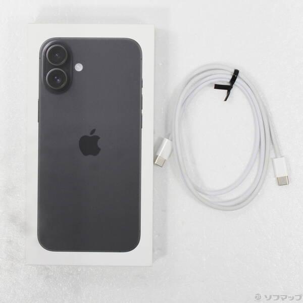 〔中古〕Apple(アップル) iPhone16 Plus 256GB ブラック MXVG3J／A SIMフリー〔344-ud〕 |  | 04