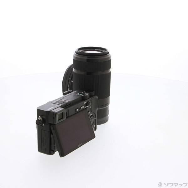 SONY ILCE-6400 ダブルズームキット ブラック 未使用品 ILCE SONY ILCE-6400Y/B α6400ダブル ズームレンズキット 黒 ブラッ ク