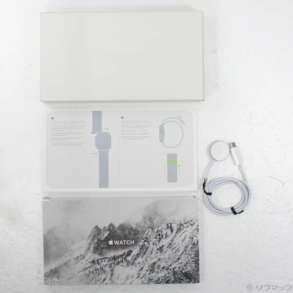 〔中古〕Apple(アップル) Apple Watch Ultra GPS + Cellular 49mm チタニウムケース スターライトアルパインループ〔352-ud〕 |  | 04
