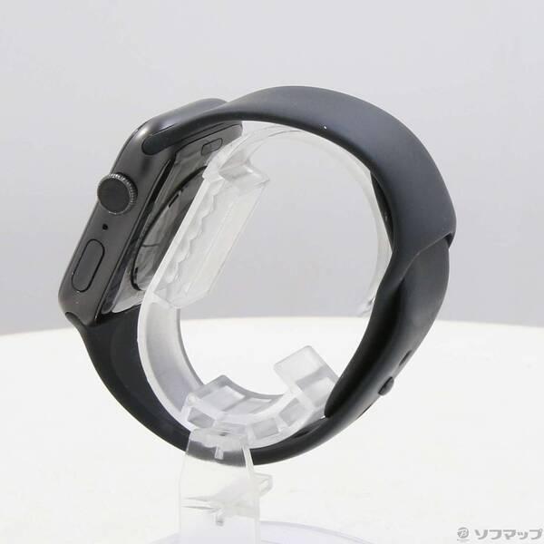 〔中古〕Apple(アップル) Apple Watch Series 6 GPS 44mm スペースグレイアルミニウムケース ブラックスポーツバンド〔198-ud〕 |  | 01