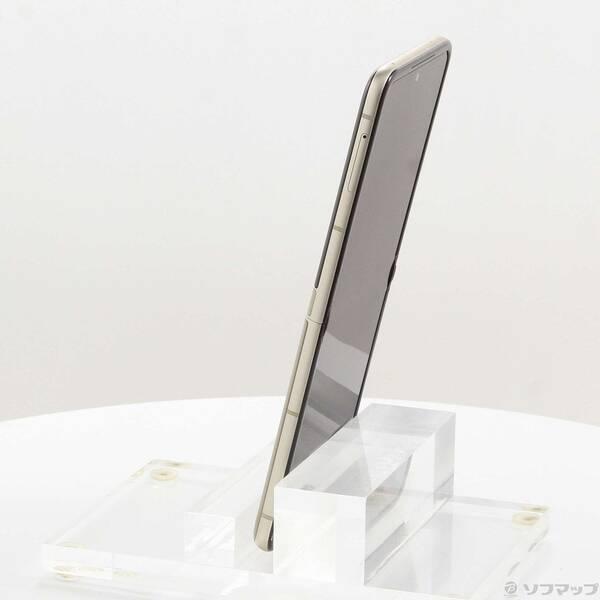 中古〕Motorola(モトローラ) motorola razr 50s 256GB サンドクリーム