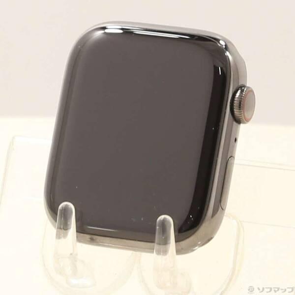 〔中古〕Apple(アップル) Apple Watch Series 7 GPS + Cellular 45mm グラファイトステンレススチールケース バンド無し〔198-ud〕 | 