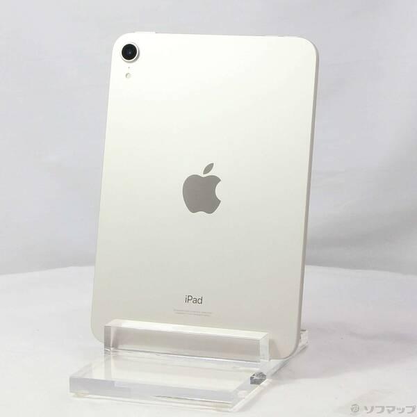 〔中古〕Apple(アップル) iPad mini 第6世代 64GB スターライト MK7P3J／A Wi-Fi〔305-ud〕 | 