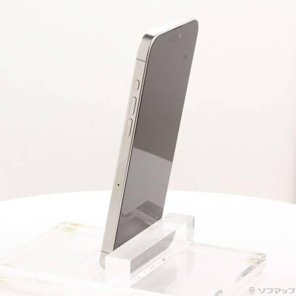 〔中古〕Apple(アップル) iPhone15 Pro Max 512GB ホワイトチタニウム MU6V3J／A SIMフリー〔348-ud〕 |  | 01