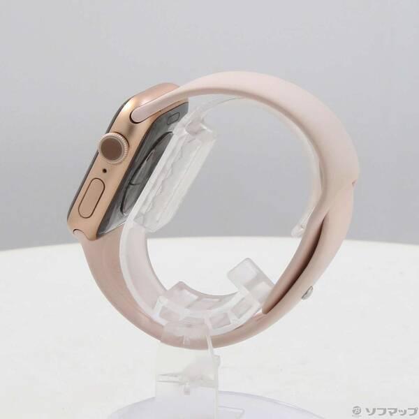 〔中古〕Apple(アップル) Apple Watch Series 6 GPS 40mm ゴールドアルミニウムケース ピンクサンドスポーツバンド〔198-ud〕 |  | 01