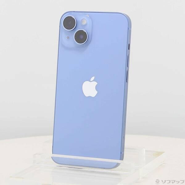 〔中古〕Apple(アップル) iPhone14 256GB ブルー MPWN3J／A SIMフリー〔262-ud〕 | 