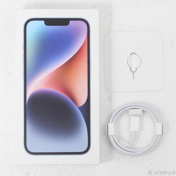 〔中古〕Apple(アップル) iPhone14 256GB ブルー MPWN3J／A SIMフリー〔262-ud〕 |  | 04