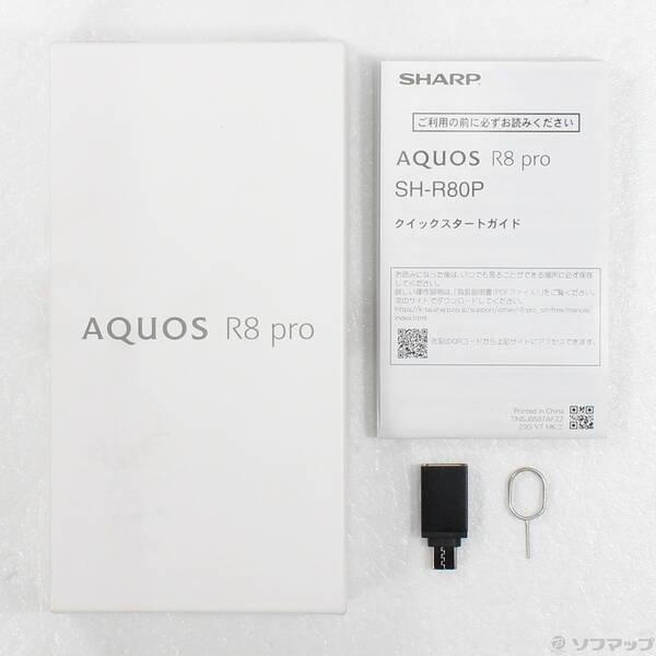 〔中古〕SHARP(シャープ) AQUOS R8 pro 256GB ブラック SH-R80P SIMフリー〔198-ud〕 |  | 04