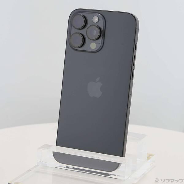 〔中古〕Apple(アップル) iPhone16 Pro Max 256GB ブラックチタニウム MYWG3J／A SIMフリー〔269-ud〕 | 