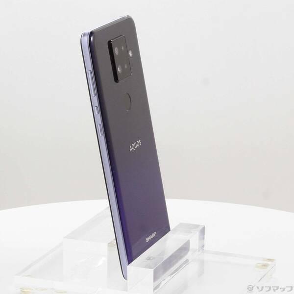 中古〕SHARP(シャープ) AQUOS sense4 plus 128GB パープル SH-M16 SIM