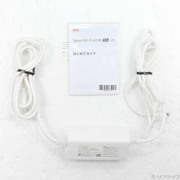 中古〕ZTE(ゼットティーイー) Speed Wi-Fi HOME 5G L11 ZTR01 ホワイト