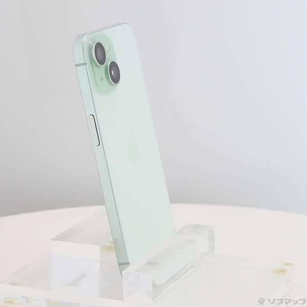 〔中古〕Apple(アップル) iPhone15 128GB グリーン MTMM3J／A SIMフリー〔262-ud〕 |  | 03