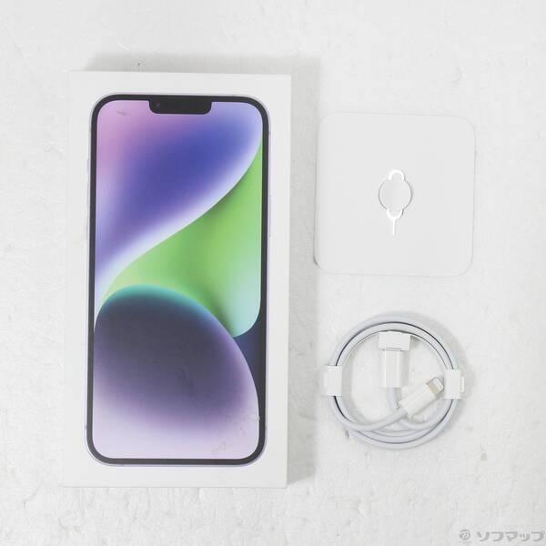 〔中古〕Apple(アップル) iPhone14 Plus 128GB パープル MQ4E3J／A SIMフリー〔344-ud〕 |  | 04