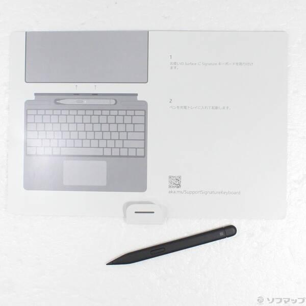 〔中古〕Microsoft(マイクロソフト) Surface Pro スリム ペン2付き Signature キーボード アイスブルー 8X6-00059〔262-ud〕 |  | 02