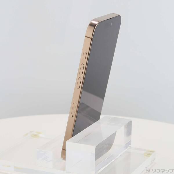 〔中古〕Apple(アップル) iPhone16 Pro 128GB デザートチタニウム MYMX3J／A SIMフリー〔348-ud〕 |  | 01