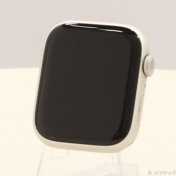〔中古〕Apple(アップル) Apple Watch Series 7 GPS 45mm スターライトアルミニウムケース バンド無し〔344-ud〕 | 