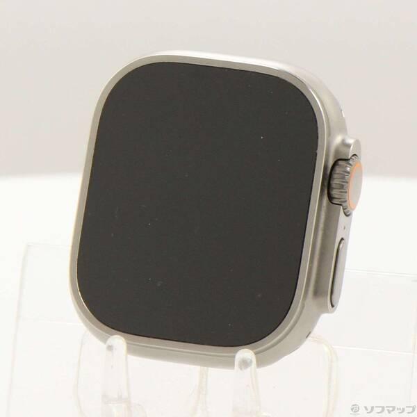 〔中古〕Apple(アップル) Apple Watch Ultra 2 GPS + Cellular 49mm ナチュラルチタニウムケース バンド無し〔258-ud〕 | 