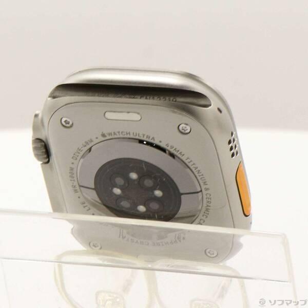 〔中古〕Apple(アップル) Apple Watch Ultra 2 GPS + Cellular 49mm ナチュラルチタニウムケース バンド無し〔258-ud〕 |  | 02
