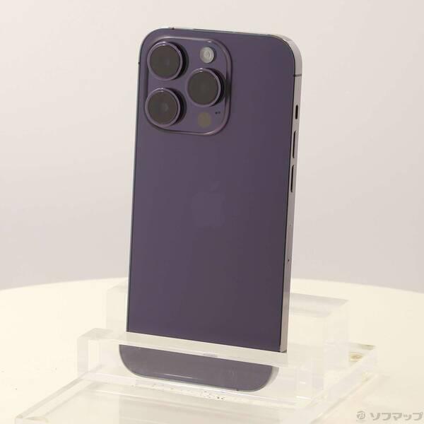 〔中古〕Apple(アップル) iPhone14 Pro 512GB ディープパープル MQ283J／A SIMフリー〔196-ud〕 | 