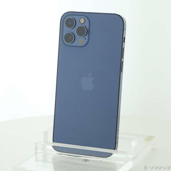 〔中古〕Apple(アップル) iPhone12 Pro 256GB パシフィックブルー MGMD3J／A SoftBank〔262-ud〕 | 