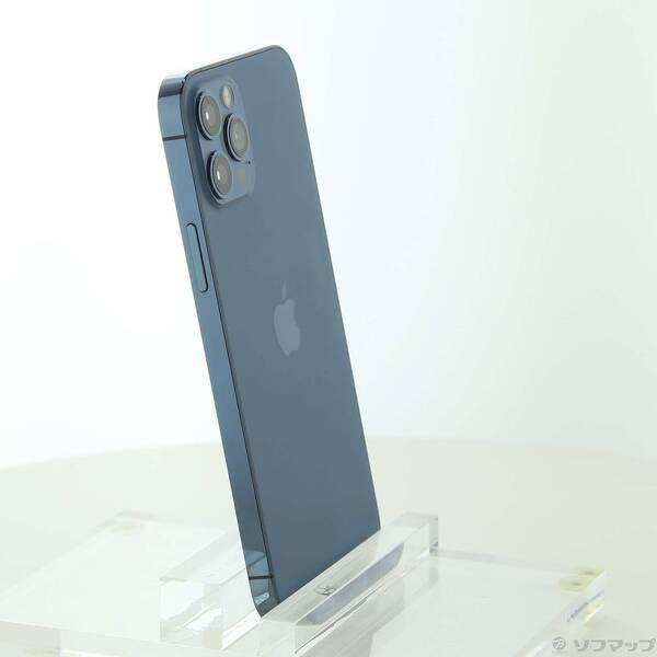 〔中古〕Apple(アップル) iPhone12 Pro 256GB パシフィックブルー MGMD3J／A SoftBank〔262-ud〕 |  | 03