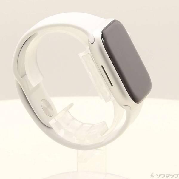 〔中古〕Apple(アップル) Apple Watch Series 8 GPS 45mm シルバーアルミニウムケース ホワイトスポーツバンド〔344-ud〕 |  | 03