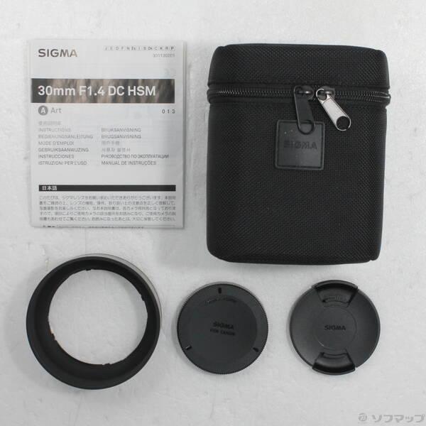 〔中古〕SIGMA(シグマ) SIGMA AF 30mm F1.4 DC HSM Canon用 Art〔262-ud〕 |  | 04