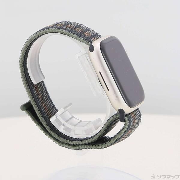 〔中古〕Apple(アップル) Apple Watch Series 8 GPS 45mm スターライトアルミニウムケース ミッドナイトスポーツループ〔348-ud〕 |  | 03