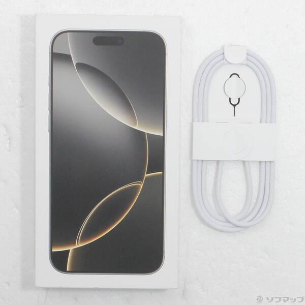 〔中古〕Apple(アップル) iPhone16 Pro Max 256GB ナチュラルチタニウム MYWK3J／A SIMフリー〔276-ud〕 |  | 04