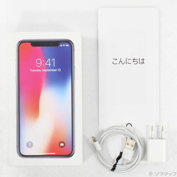 〔中古〕Apple(アップル) iPhoneX 64GB スペースグレイ MQAX2J／A SIMフリー〔349-ud〕 |  | 04